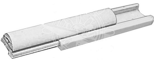 PVC Obvodová odírka 40 mm detail 2