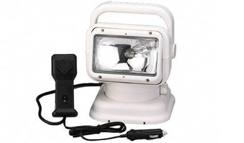 Vyhledávací reflektor s rádiovým dálkovým ovládáním