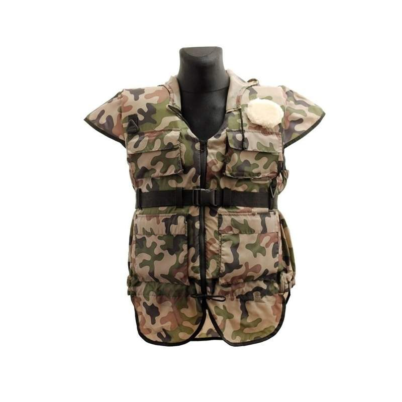 AQUARIUS vesta plovací CAMO Angler kamufláž - XXL