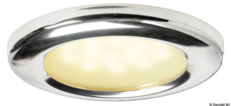 VEGA Bodové svítidlo leštěné SS 16 LED