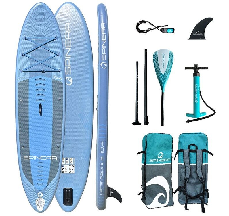 SPINERA SUP sada Lets Paddle 10´4" paddleboard - 315 x 80 x 15 cm