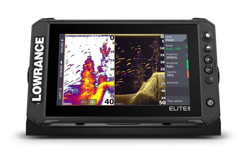 Sonar Lowrance Elite FS™ 9 se sondou Active Imaging 3-v-1