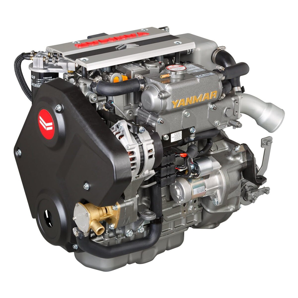 YANMAR 3JH40 s převodovkou KM35A 7°- 40 PS