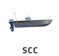 BUSTER SCC motorový člun se středovou konzolou - 4,43 m