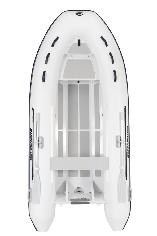 QUICKSILVER 350 ALU Rib s pevnou podlahou bílý