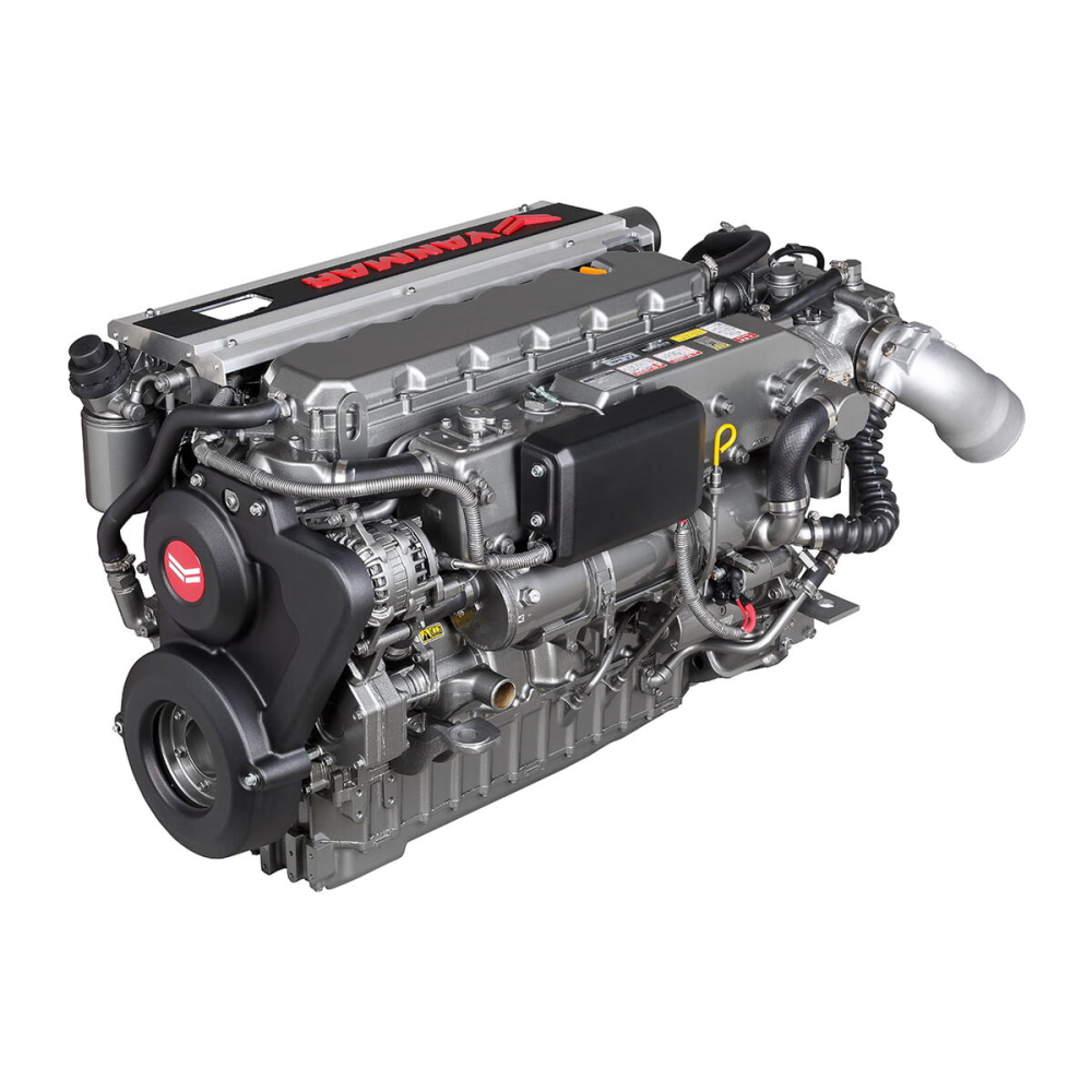 YANMAR 6LY440 s převodovkou KMH61A - 440 PS