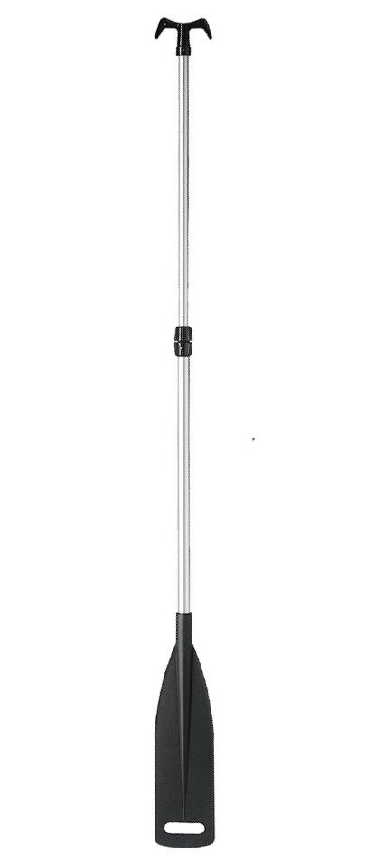 Teleskopické hliníkové pádlo s lodním hákem 120-180 cm, Ø 25/30 mm
