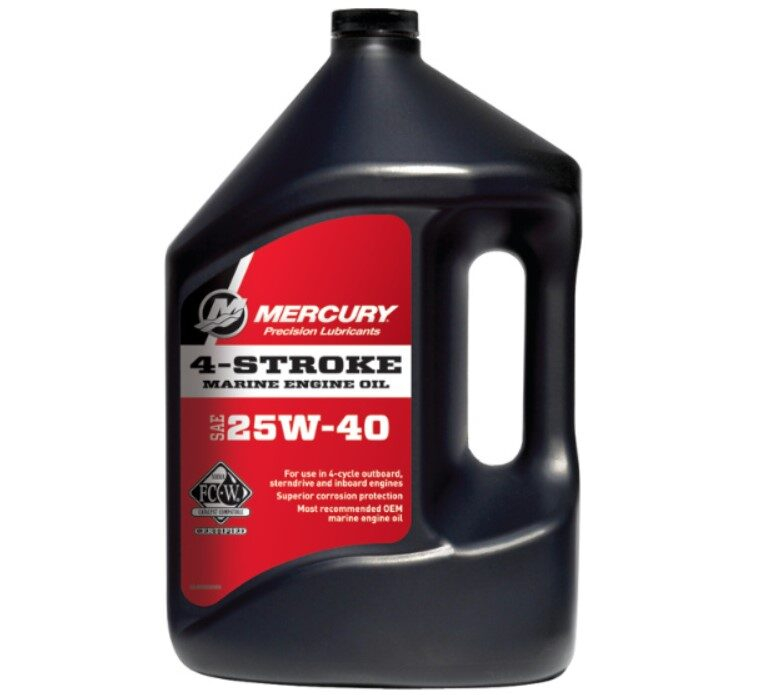 MERCURY 4-taktní lodní motorový olej Min Oil 25W-40 4 L