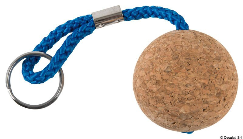 Korková plovoucí klíčenka 50 mm - koule