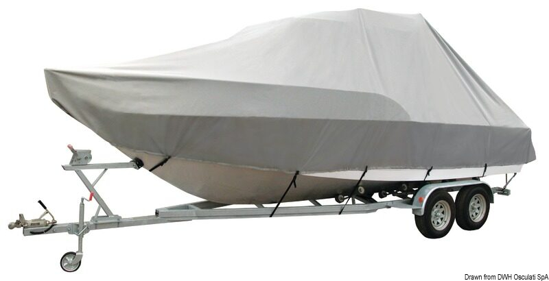 Zakrývací plachta JUMBO pro čluny délky 580 - 640 cm