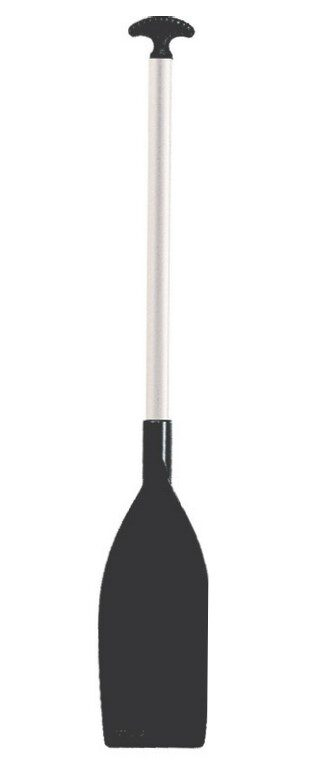 Odolné pádlo z eloxovaného hliníku se zesílenou plastovou čepelí 155 cm, Ø35 mm