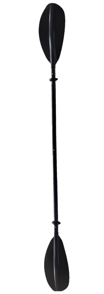 Hliníkové dvojpádlo 4 dílné redukovatelné- 220 cm
