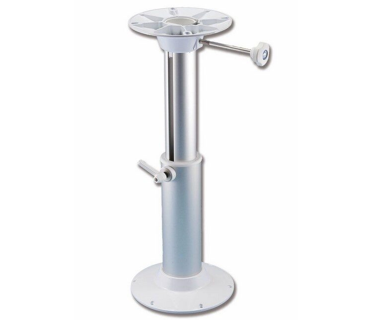 Teleskopický podstavec pod sedátko 40-60 cm bílý