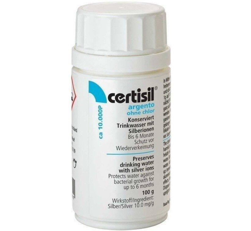 CERTISIL ARGENTO CA 10.000P - prášek bez chlóru 100g, 1g/100L