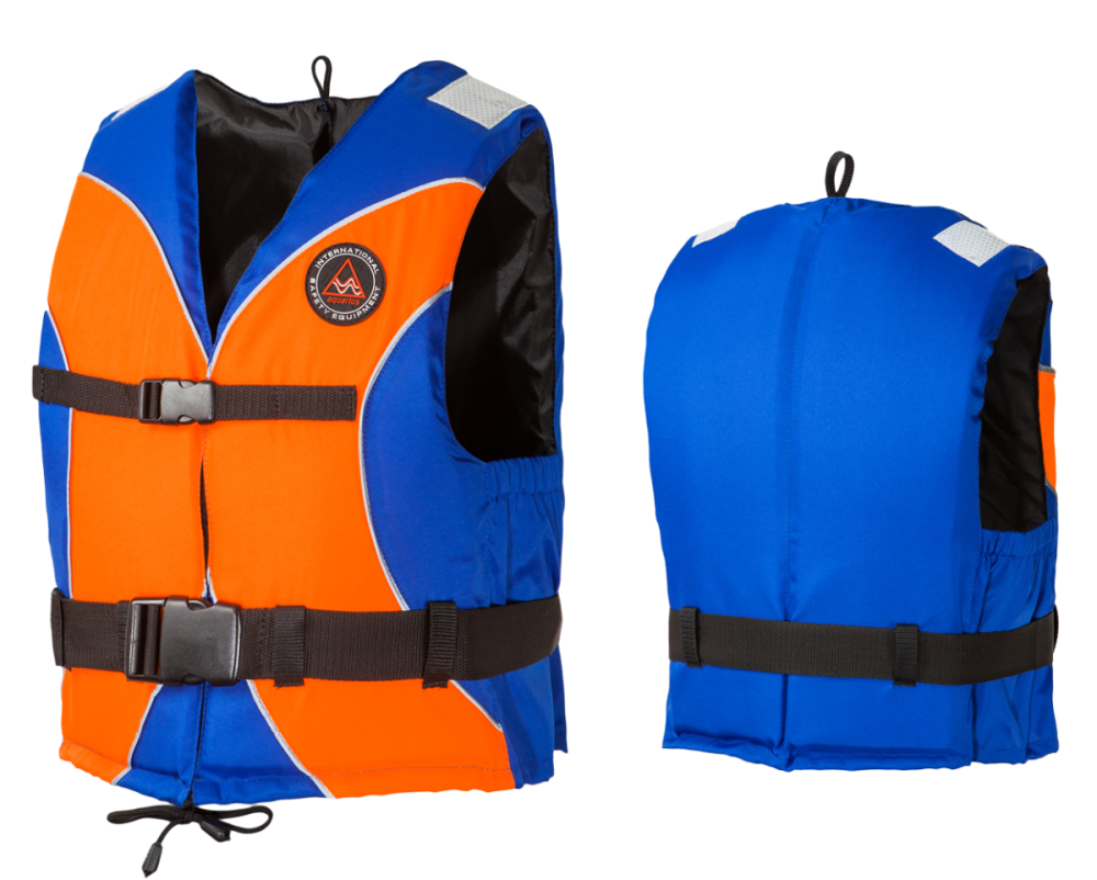 AQUARIUS Plovací vesta standard oranžovo-modrá - 40-60 kg