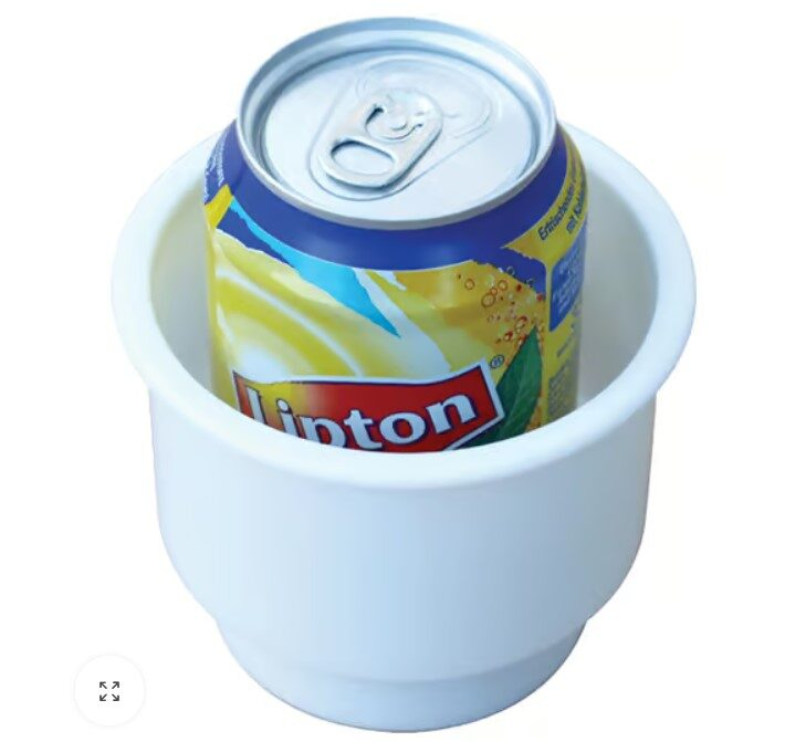 Držák na sklenici plastový vestavný