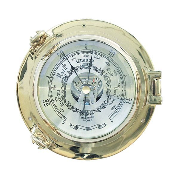 Barometr - lodní okno Φ 14 cm