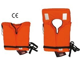 LALIZAS 100N certifikovaná záchranná vesta univerzální pro dospělé osoby >40kg, obvod hrudníku 80-125cm