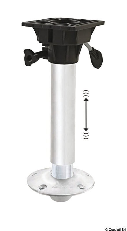 WAVERIDER teleskopický stojan 440/570 mm odnímatelný - hliníková základna