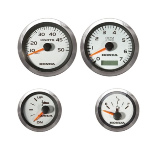 Honda - Sada 4 ks palubních přístrojů (US Instrument set)