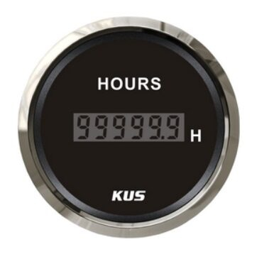 KUS LCD ukazatel motohodin - černý