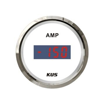 KUS ampérmetr digitální do 150 Amp- bílý