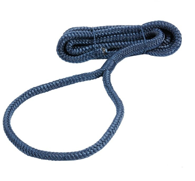 Lano pro fendre s okem 1,5m x 6 mm modré