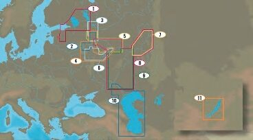 Mapa: 1, Ruská jezera