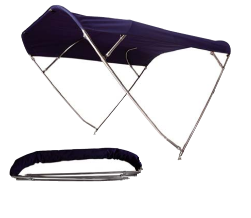 SHADE MASTER bimini - nerez, šířka 175/190 cm