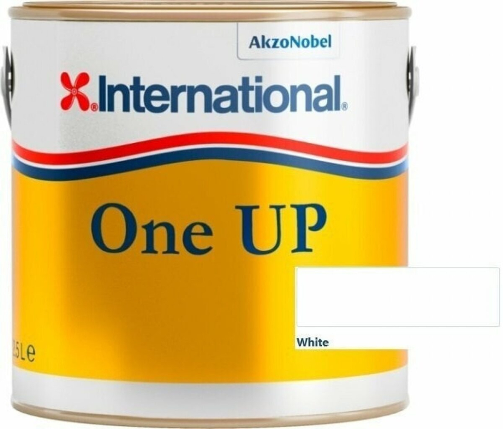 INTERNATIONAL ONE UP Jednosložkový základní / podkladový nátěr bílý - 2,5 L