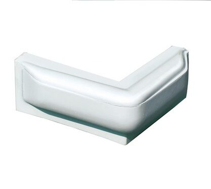 Pontonový nárazník bílý - do úhlu 250/250 x 70 x 100 mm