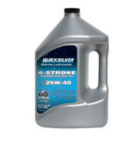 QUICKSILVER SAE 25W-40 motorový olej pro 4-takt.zabudované motory 4L