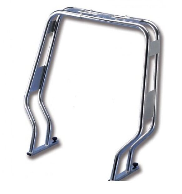 METALFORM rampa nerezová pro čluny s laminátovou podlahou - Ø 40 mm