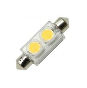 SMD LED Žárovka, 2x Chip Smd Led - 38 mm