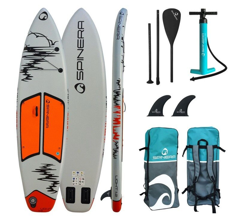 SPINERA SUP Set Light 11.2 ULT Paddleboard - 340 x 84,5 x 15 cm