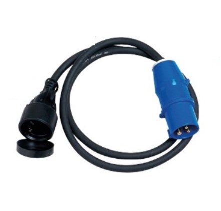 CEE adaptér kabel + CEE zástrčka / Schuko zásuvka