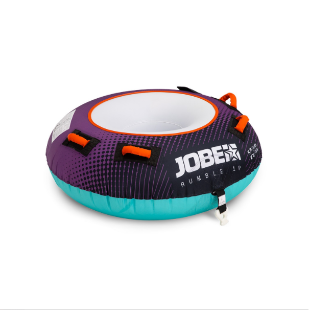 JOBE RUMBLE PURPLE 1P nafukovací tahací kruh - Ø134 cm