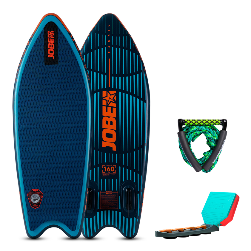 Jobe Raddix &amp; Push Wakesurf balíček - 160 cm
