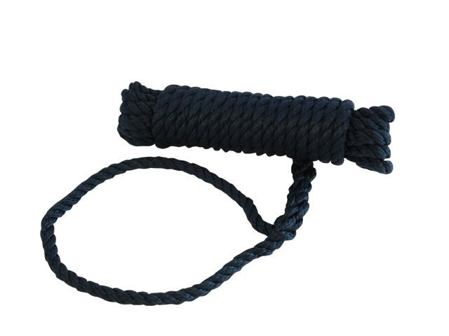 TALAMEX Vyvazovací lano s okem - 10 mm x 10m, námořnické modré
