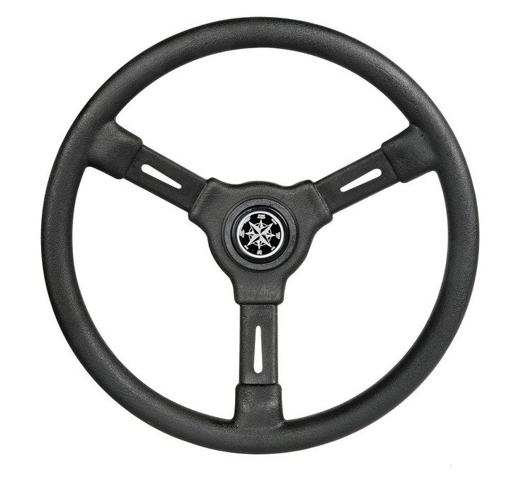 3-ramenný volant černý 355 mm