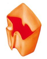 Vylévačka vody do člunu plastová 125 × 180 mm – oranžová