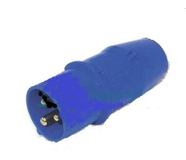 Konektor pro montáž na pobřežní napájecí kabel 230 V, 16A, 3pólová
