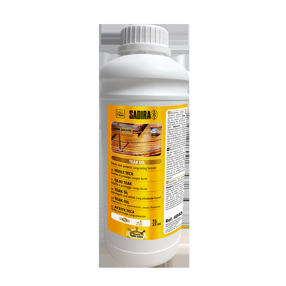 SADIRA TEAK OIL pro obnovu dřeva, 1 L