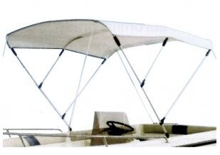 Bimini SUNWORLD III hliníková stříška na člun - šířka 185-215cm, průměr trouby Ø20mm