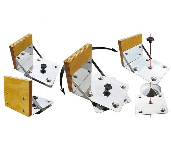 Otáčecí držák motoru s montáží na platformu pro motor do 60 kg