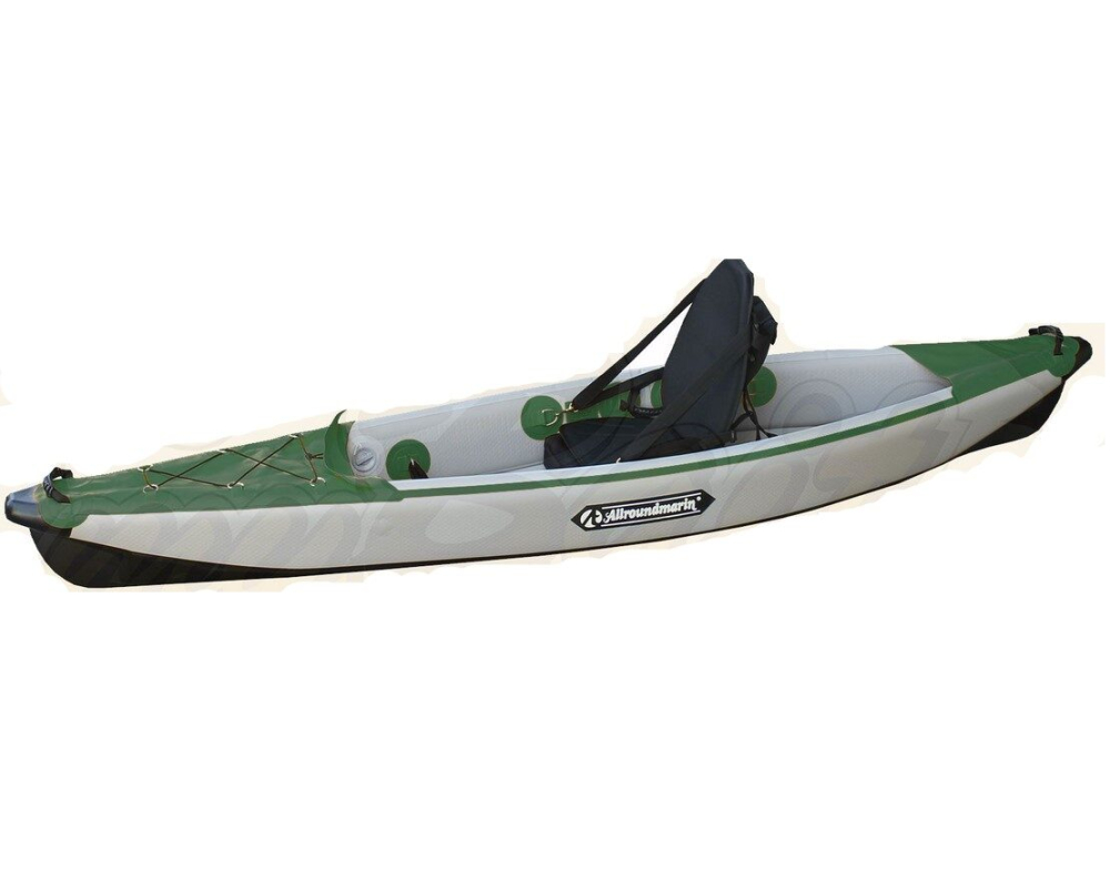 ALLROUNDMARIN FLOW zeleno-šedý - kajak pro 1 osobu 290 cm