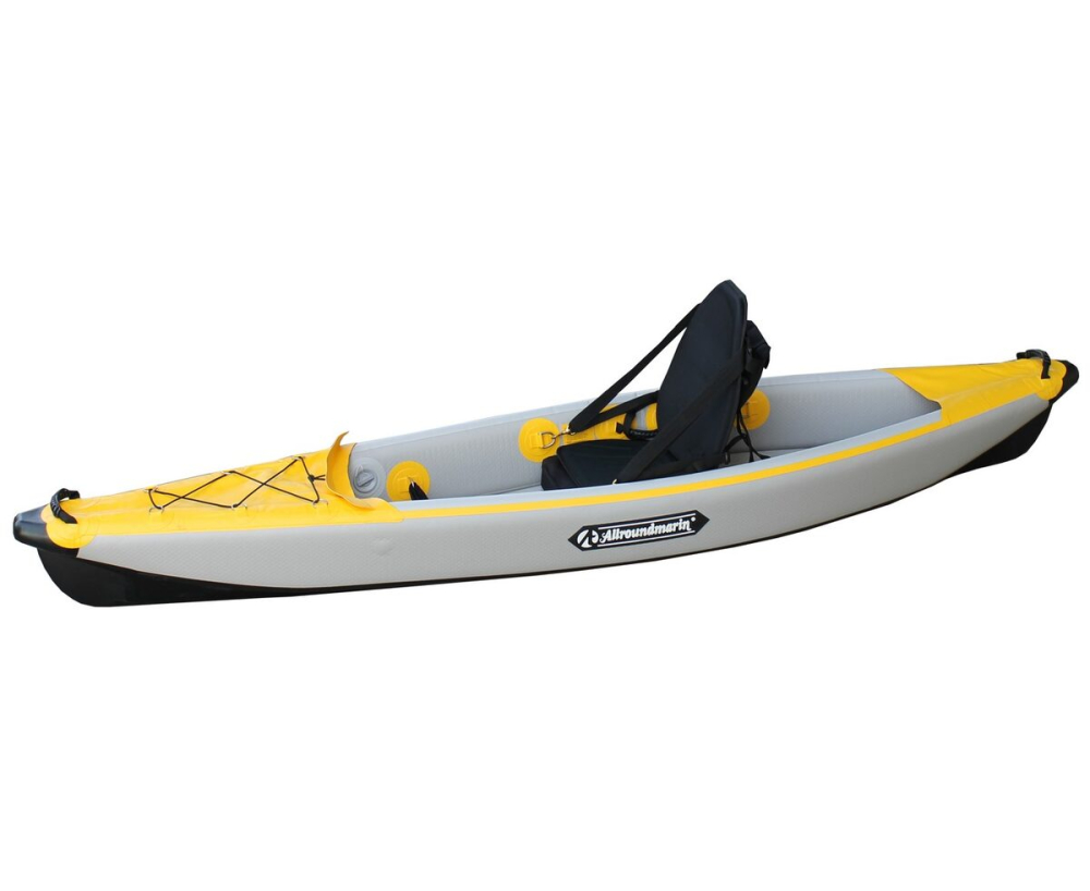ALLROUNDMARIN FLOW žluto-šedý - kajak pro 1 osobu 290 cm