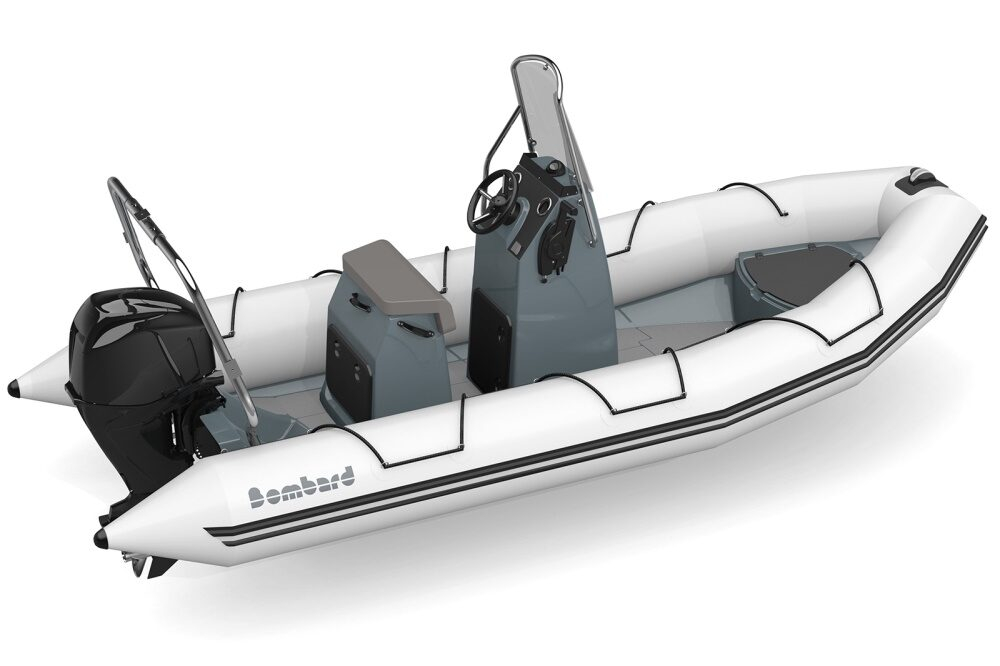 Nafukovací člun Bombard Explorer 500 Strongan světle šedý