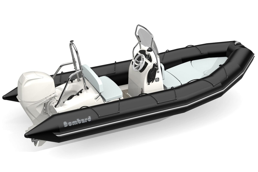 Bombard Sunrider 500 Strongan nafukovací člun černý / sv. šedý
