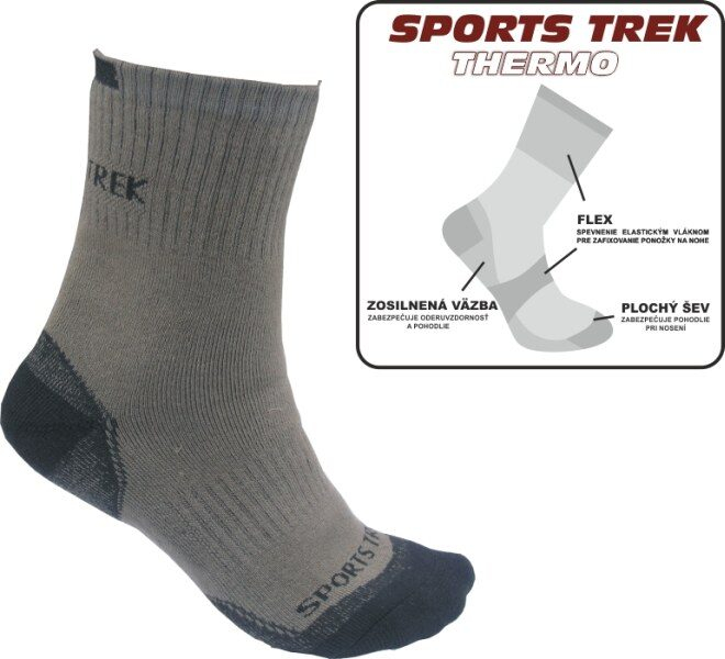 Termo ponožky pro rybáře SPORTSTrek 37-40